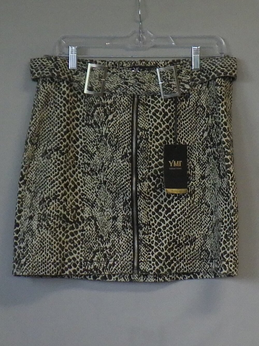 YMI Collections Snake Print Skirt